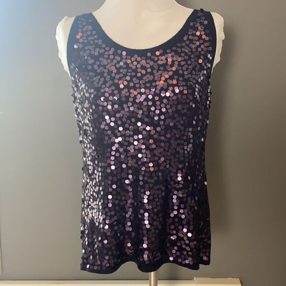 Eileen Fisher Sequin top - Picture 2 of 7